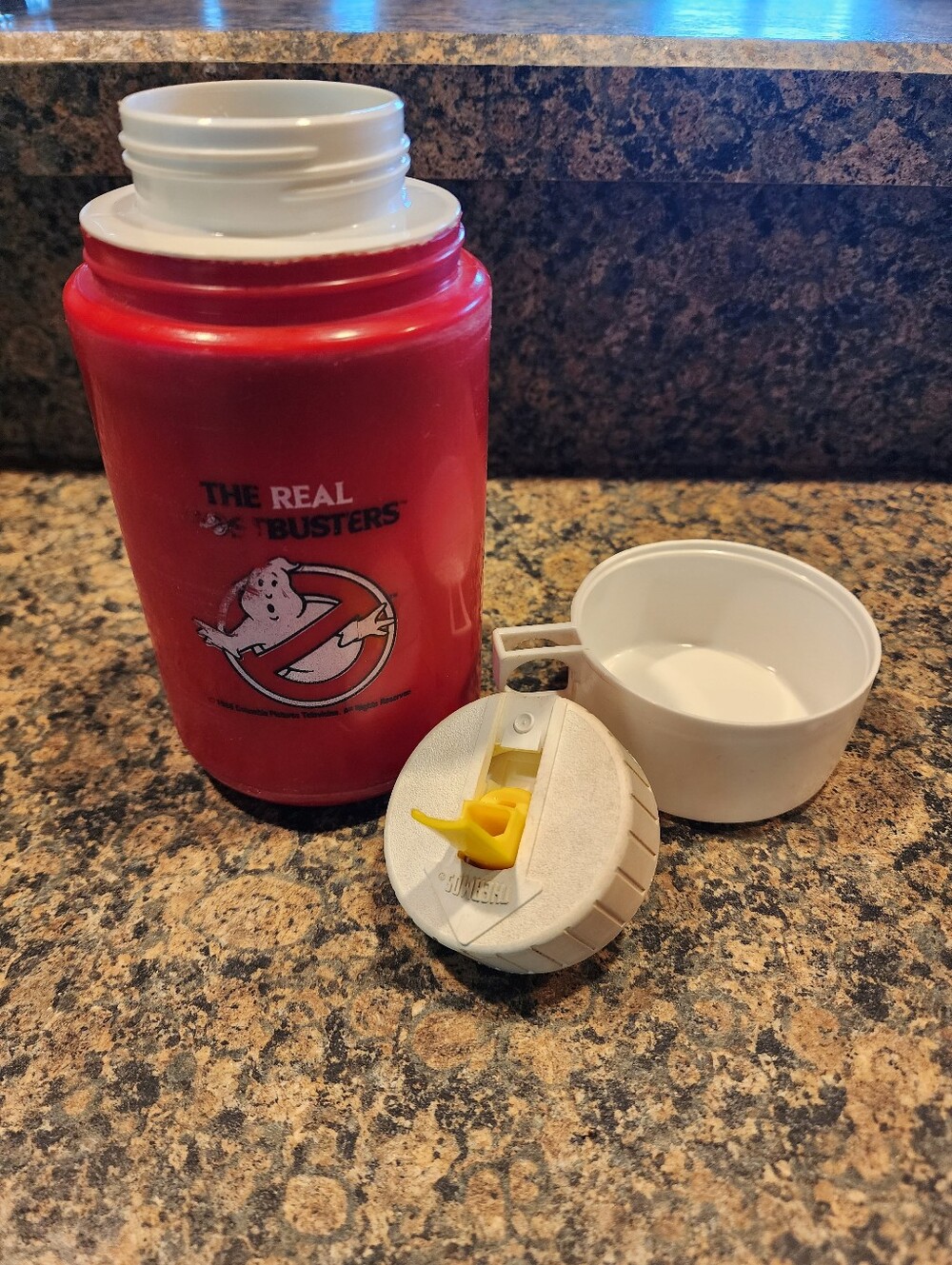 Vintage 1986 The Real Ghost Busters Thermos